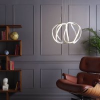 Dar Alonsa Pendant Small White LED