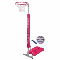 Sure Shot Easiplay Pink Junior Netball Set