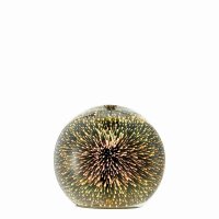 Dar Kai Speckled 3D Glass Easy Fit Globe Pendant Shade