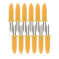 Chef Aid Corn Cob Forks - 12 Pack Carded
