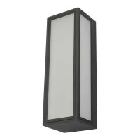 Arham 1 Light Wall Light Anthracite IP65 LED