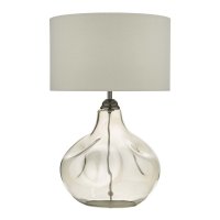 Esarosa Table Lamp Smoked Glass With Shade