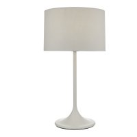 Funchal Table Lamp Grey With Shade