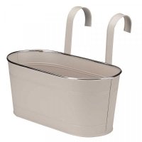 Smart Garden 12? Fence & Balcony Hanging Planter - Ivory