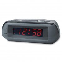 Acctim Metizo Digital Alarm Clock - Grey