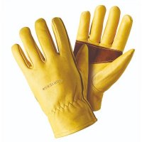 Briers Professional Ultimate Lined Leather Gloves Golden - Medium/Size 8