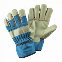 Briers Kids Junior Rigger Gloves - Age 8-12 Years - Blue
