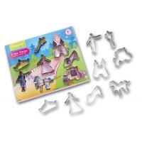 Cooksmart 8-Piece Princess Cookie Cutter Set