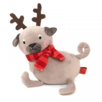 Zoon Festive Percy Pug PlayPal