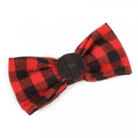 Zoon Beau Tie Red & Red Check (Pack of 2)