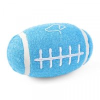 Zoon Throw & Fetch Dog Toys - 12cm Squeaky Pooch Rugger Ball