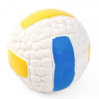 Zoon Throw & Fetch Dog Toys - Squeaky 6cm Latex Pooch Ball (Assorted)