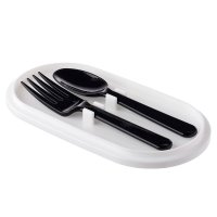 Puckator The Original Stormtrooper Stacked Bento Box Lunch Box with Fork & Spoon