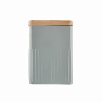 The Bakehouse & Co Large Rectangular Storage Canister - Grey