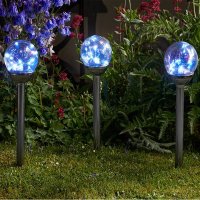Smart Solar Functional Firefly Opal Stake Light