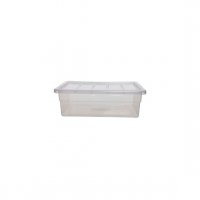 Whitefurze 32L Small Mini Storage Box