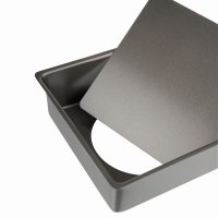 Luxe Kitchen 18cm Square Loose Base Cake Pan