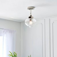 Addington 1light Semi Flush ceiling light