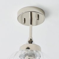 Addington 1light Semi Flush ceiling light