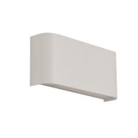 Searchlight Match Box Wall Light Led 2 Light 10W White Up/Downlight
