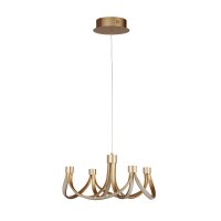 Searchlight Signature 8 Arm Led Convertible To Semi Flush Pendant,