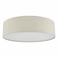 Cierro 4 Light Flush Taupe With Diffuser 60cm