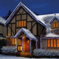 Premier Decorations ClusterBrights Multi-Action 720 LED with Green Cable - Multicoloured
