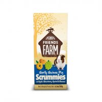 Tiny Friends Farm Gerty Guinea Pig Scrummies Apple, Strawberry, Apricot & Banana 120g