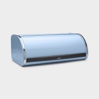 Brabantia Roll Top Bread Bin in Platinum