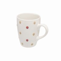 Siip Reactive Glaze Spot Mug Pink & Orange