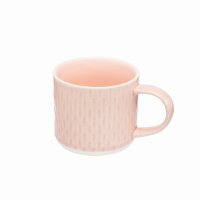 Siip Embossed Teardrop Mug Pink