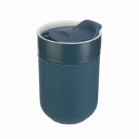 Siip 300ml Soft Touch Travel Mug - Navy