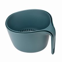 Fusion Twist Mixing Bowl & Colander Set Blue