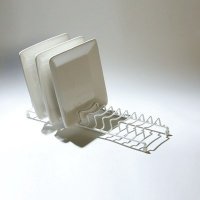 Delfinware Popular Plate Rack - White