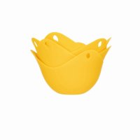 Fusion Twist 4 Pack Silicone Egg Poacher - Assorted