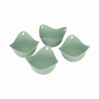 Fusion Twist 4 Pack Silicone Egg Poacher - Assorted