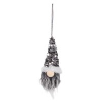 Three Kings Seasonal Plush Decor Gonklet Pendant - Navy