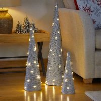 Three Kings GlitterTree - Silver