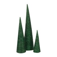 Three Kings GlitterTree - Green