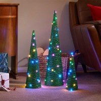 Three Kings GlitterTree - Green