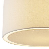 Dar Edward Non Elec Pendant Cream Laser Cut