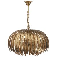 Dar Atticus 5 Light Pendant In Gold