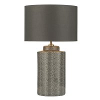 Dar Igor Table Lamp Grey Stingray - (Base Only)