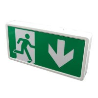 THORNCLIFFE LED EMERGENCY EXIT BOX WITH SELF TEST(EL-131350)