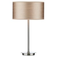 Dar Tuscan Table Lamp (Base Only) Satin Chrome