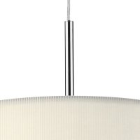 Dar Zaragoza 3 Light Pendant Cream 60cm