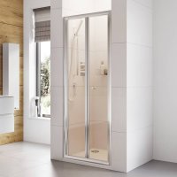Roman Showers Haven 4mm Bi-Fold Shower Door - 760mm Wide