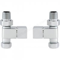 RAK Straight Square Head Radiator Valve