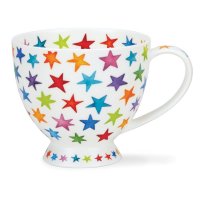 Dunoon Skye Shape Fine Bone China Mug - Starburst