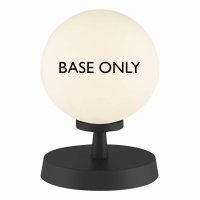 Dar Esben Touch Table Lamp Matt Black Base Only